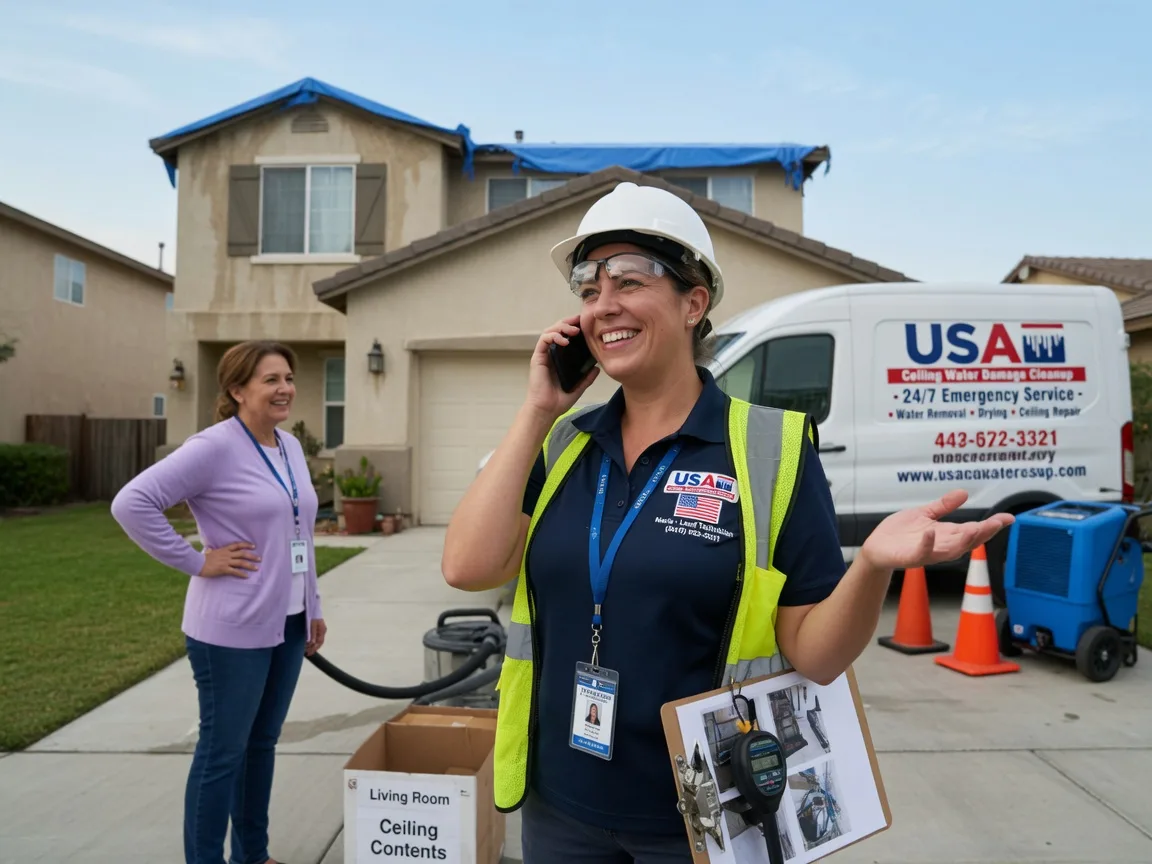 Ceiling Water Damage Restoration Aldrich, MO FAQs